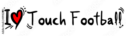 Touch Football love