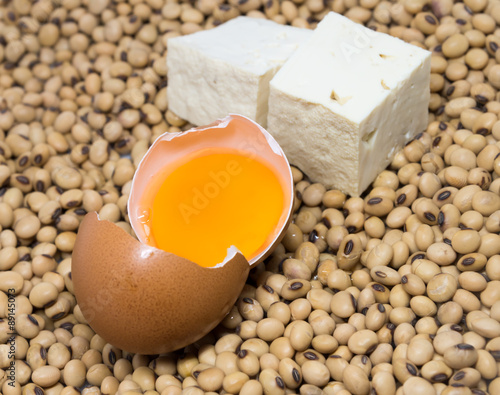 Soy Tofu and egg