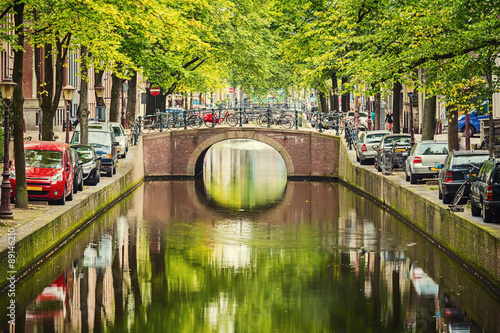 Photography Canal in Amsterdam