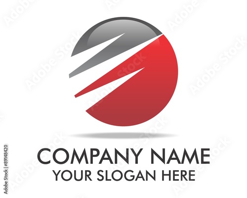 red logo trademark symbol vector