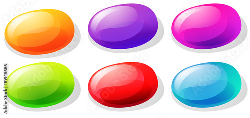 Jelly beans in many colors