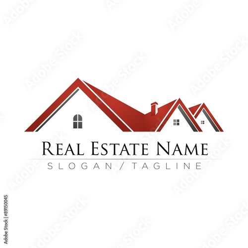Property Real Estate logo icon vector
