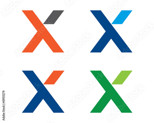 X : Logo Template V22