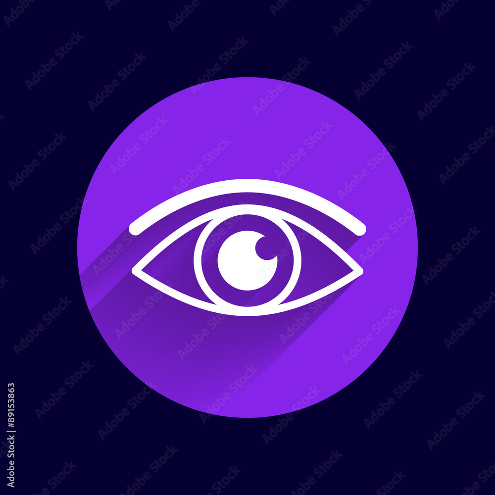 Eye icon vector vision symbol look graphic pictogram Eye icon vector vision symbol look graphic pictogram