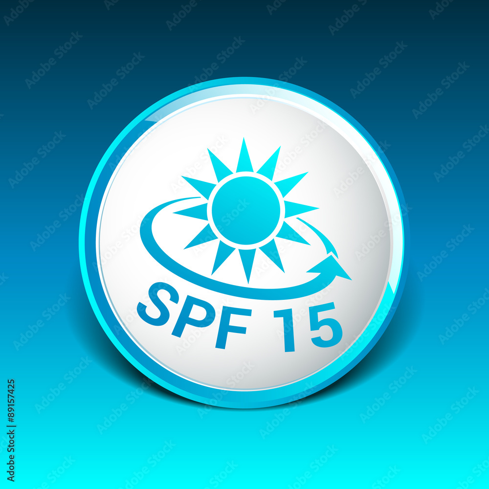 spf fifteen shield sticker badge label banner sign isolated. spf fifteen shield sticker badge label banner sign isolated.