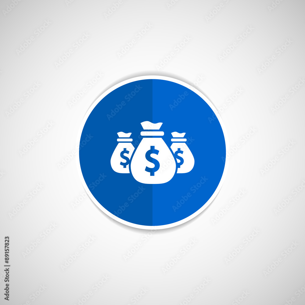 Vector money bags edit layers icon funds buy Vector money bags edit layers icon funds buy