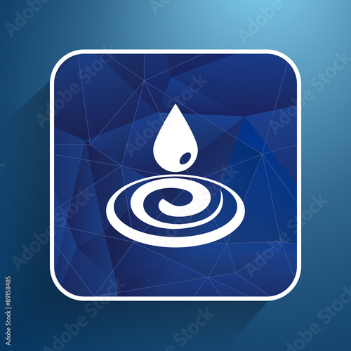 water drop rain vector droplet icon fluid clean design