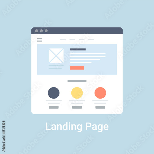 Landing Page Wireframe