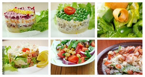 set Healthy Salad