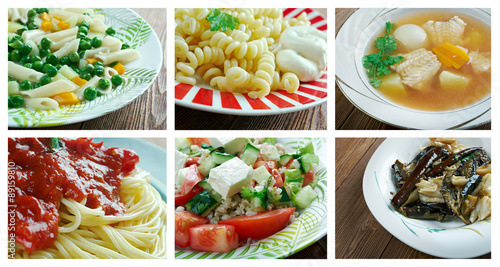  set Italian cuisine