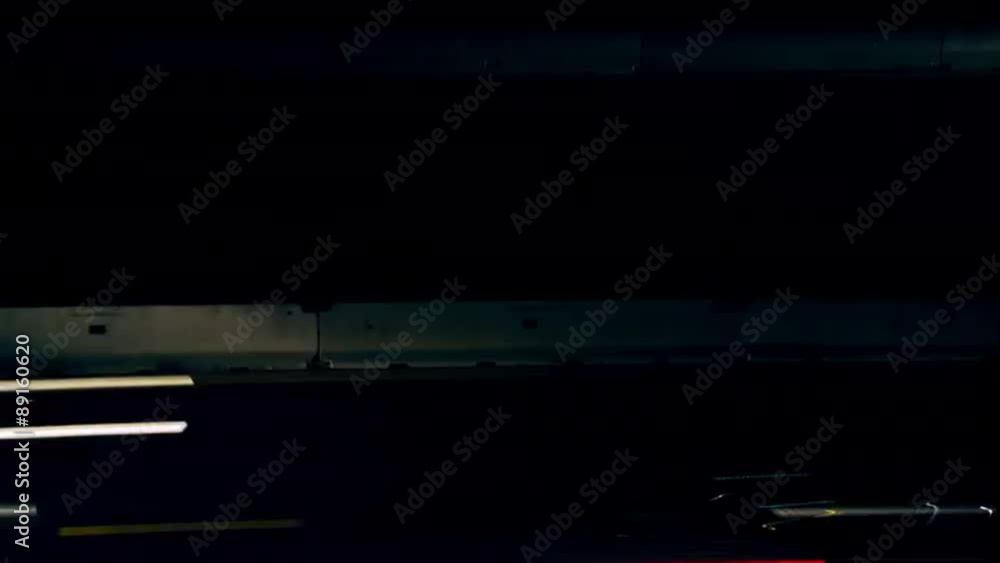 Highway traffic light trails. Timelapse of busy fast traffic on an highway at night Highway traffic light trails. Timelapse of busy fast traffic on an highway at night