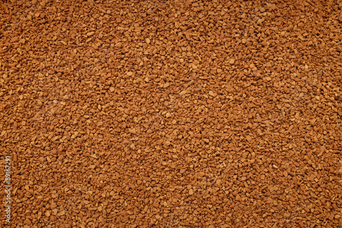 Fotografie Instant coffee granules background
