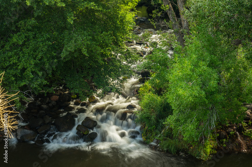 Sedona's Oak Creek on a Cloudy and Rainy Day