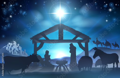 Christmas Nativity Scene