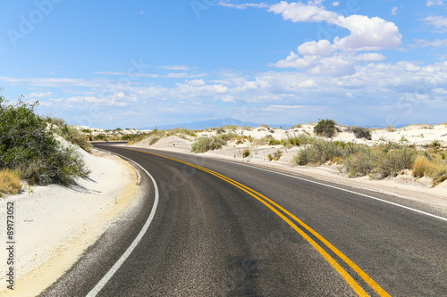 Streets into White Sands