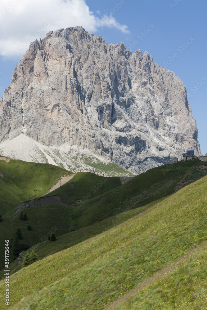 Naklejka premium landscape rocky mountain