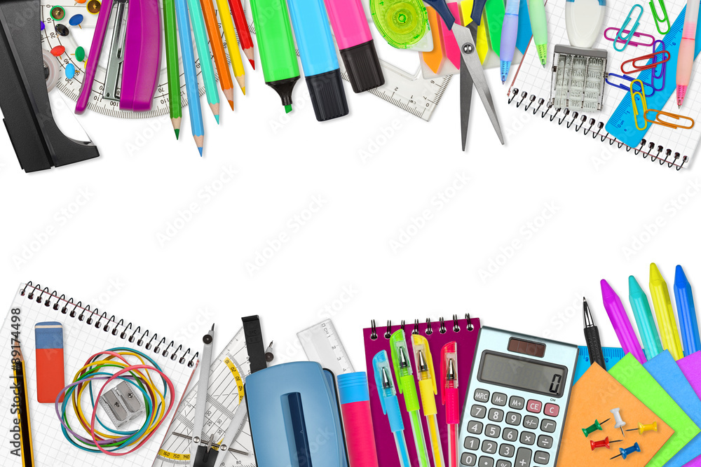 558,700+ Office Supplies On White Stock Photos, Pictures & Royalty-Free  Images - iStock