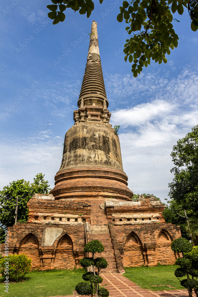 Old Temple of Ayuthaya, Thailand Old Temple of Ayuthaya, Thailand