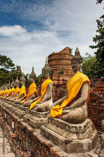 Buddha statue Ayutthaya Thailand