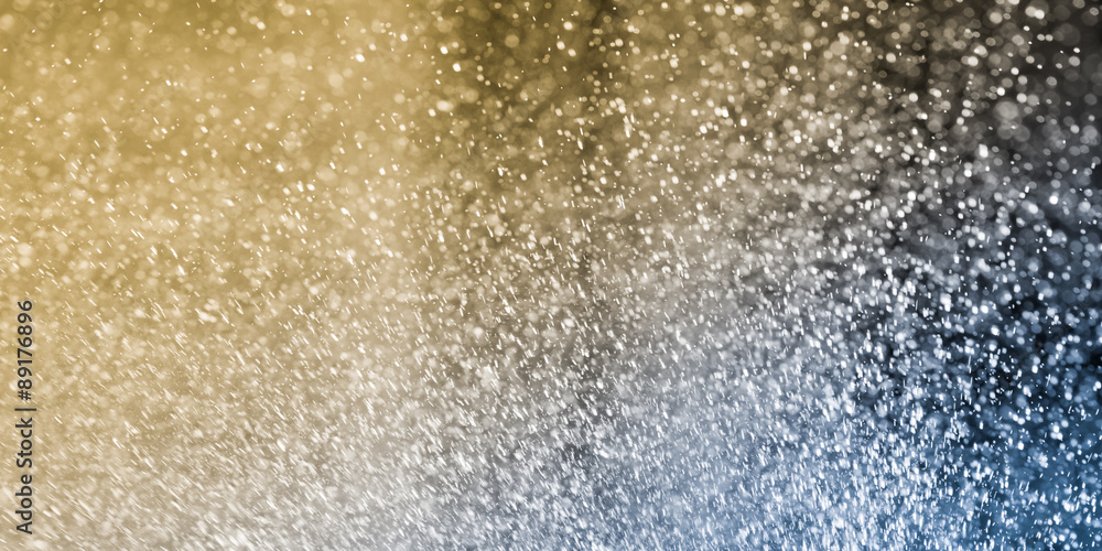 Fototapeta premium Water drops in the air background photo