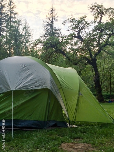 tent in the woods © mgcatfish