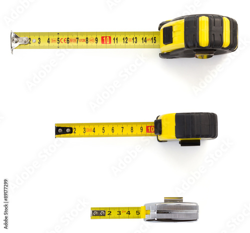 tape measure isolated on white