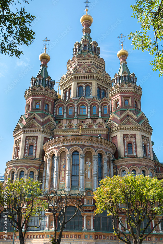 Peter and Paul Cathedral in Peterhof Peter and Paul Cathedral in Peterhof