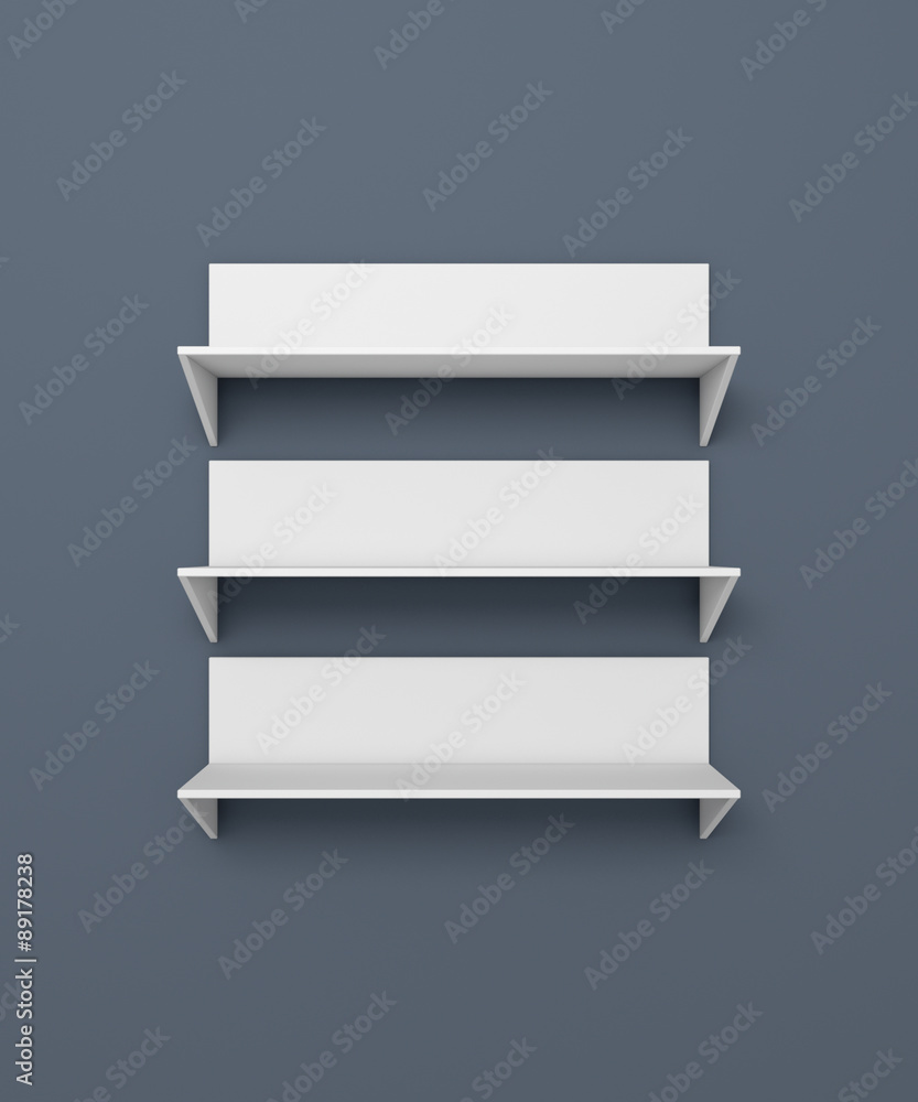 Modern shelves. Modern shelves.