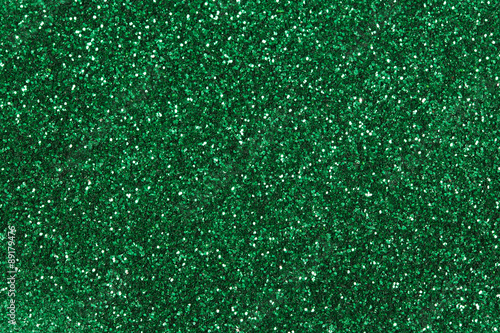 Obraz na płótnie Abstract green glitter background. w salonie