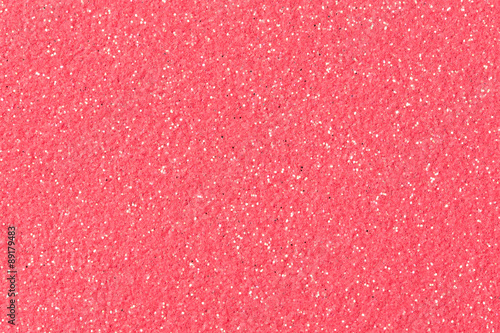 Christmas pink background with glitter.