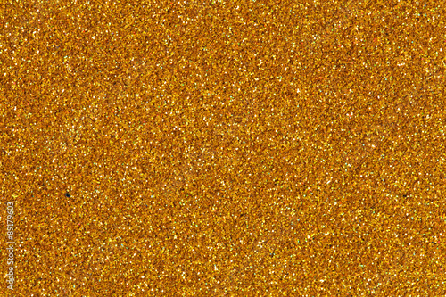 Gold glitter background.