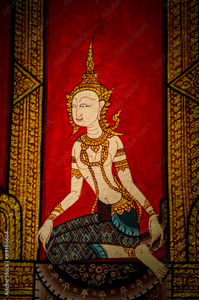 Obraz premium thai painting