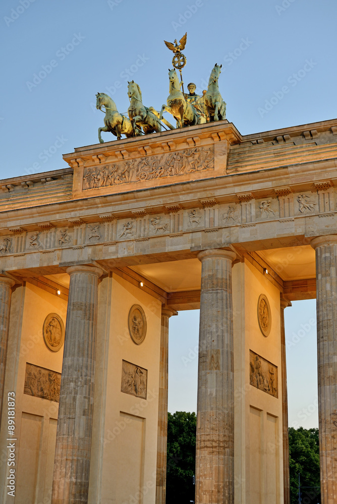 Obraz premium Brandenburg Gate, Berlin
