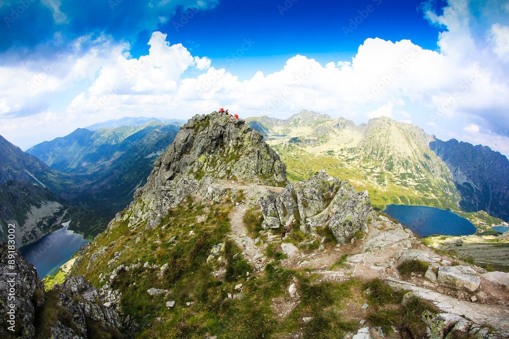 Naklejka premium Tatry Szpiglasowa Przełęcz