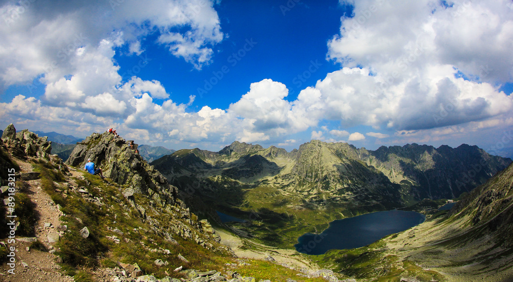 Naklejka premium Tatry Szpiglasowa Przełęcz