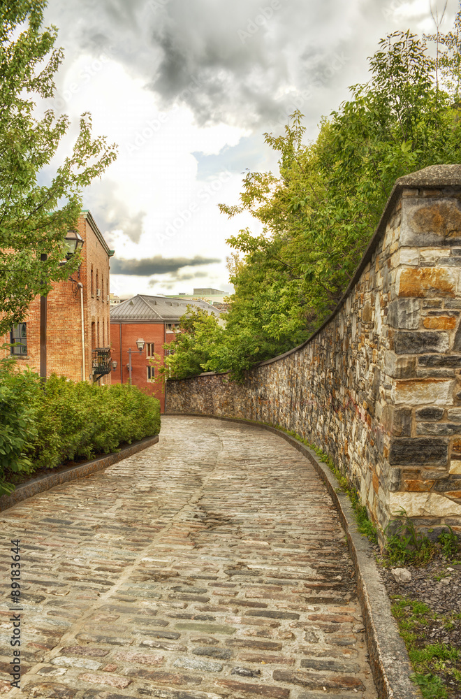 Old Quebec alley