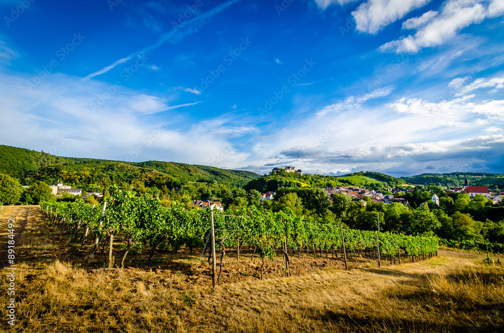 Obraz premium Bad Münster am Stein Ebernburg