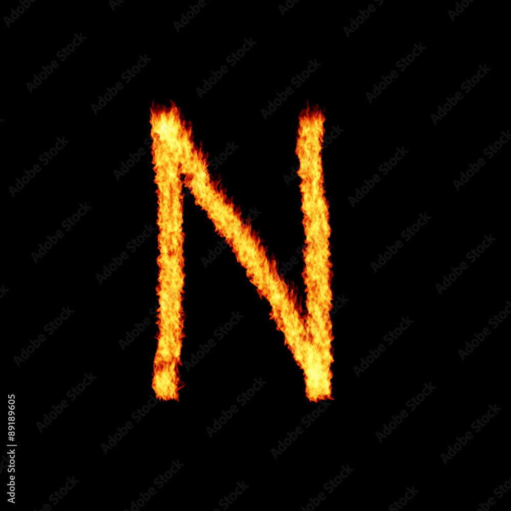 Fire letter Fire letter