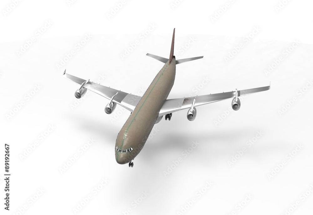 Airplane in the sky - Passenger Airliner / aircraft Airplane in the sky - Passenger Airliner / aircraft