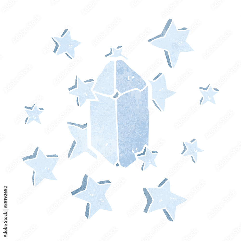 Obraz premium cartoon crystal