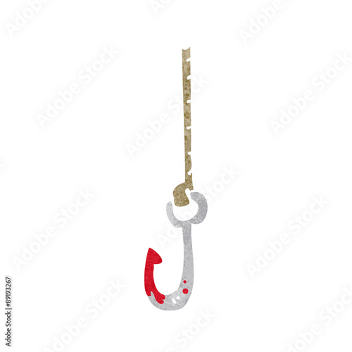 cartoon fish hook