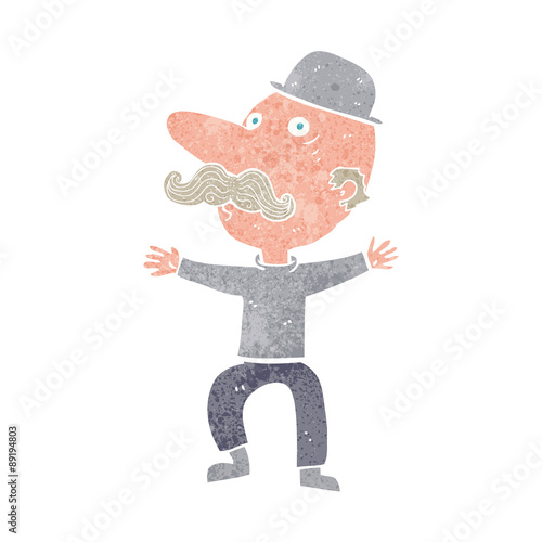 cartoon wealthy fello