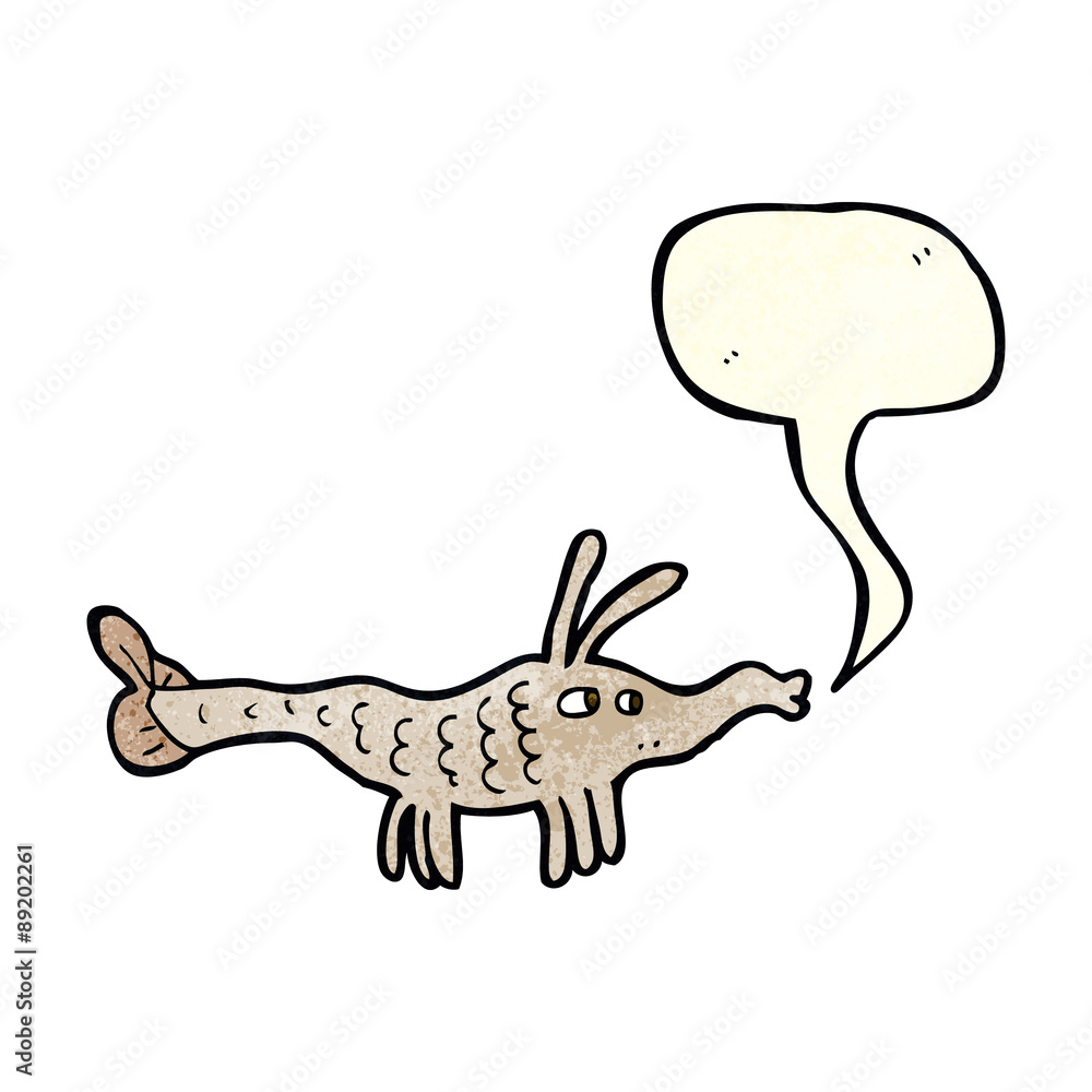 cartoon shrimp with speech bubble cartoon shrimp with speech bubble