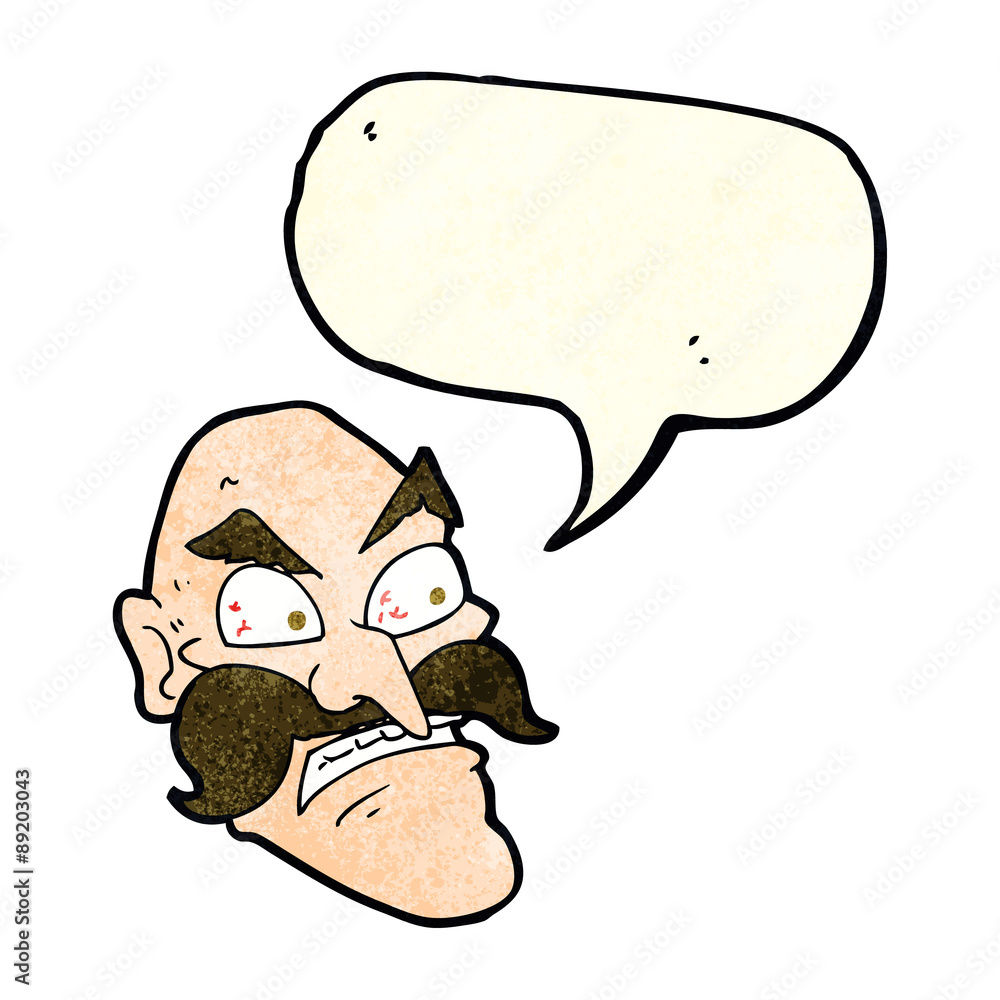 cartoon angry old man with speech bubble cartoon angry old man with speech bubble