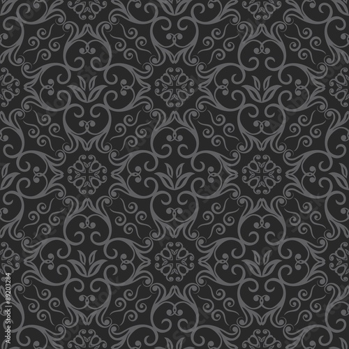 Black Ornament Pattern