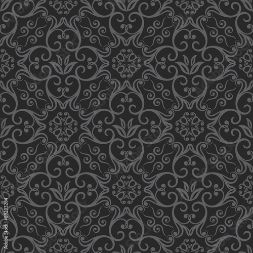 Black Ornament Pattern
