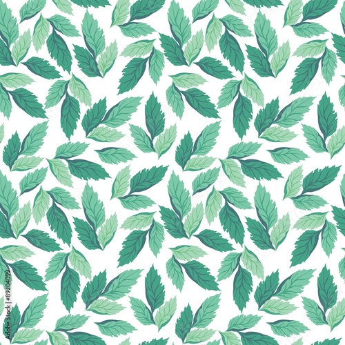 Spring Leaves Pattern