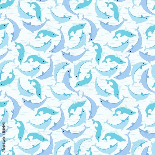 Cute Dolphin Pattern