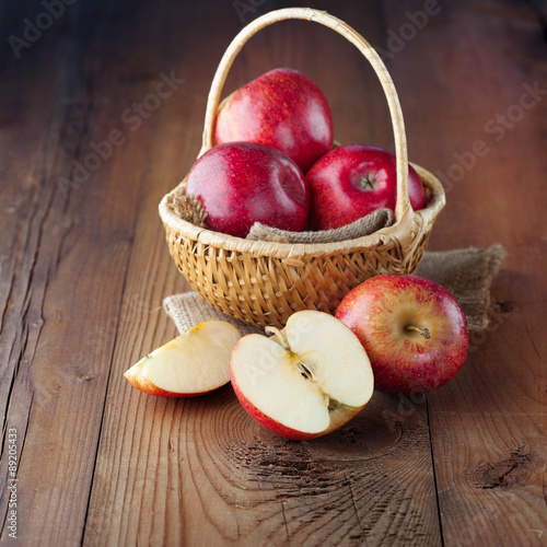 Juicy fresh apples