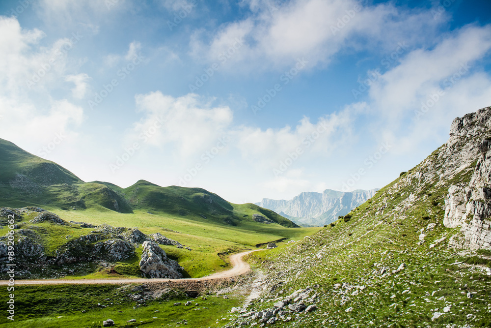 Mountain landscape Mountain landscape